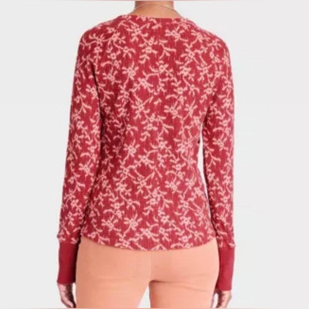 Knox Rose Women's Long Sleeve Thermal Top - Picture 2 of 9